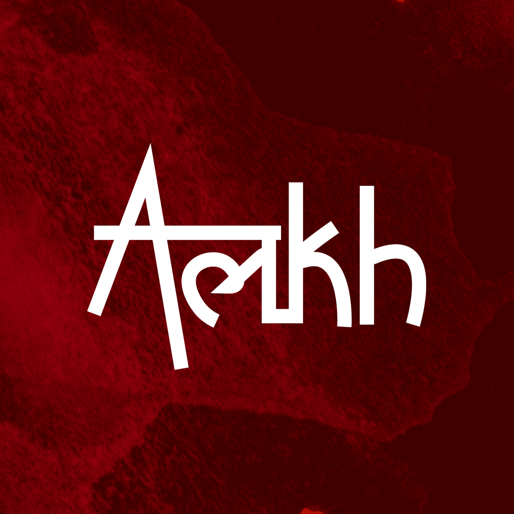 this is a band logo. In english, it's alakh.